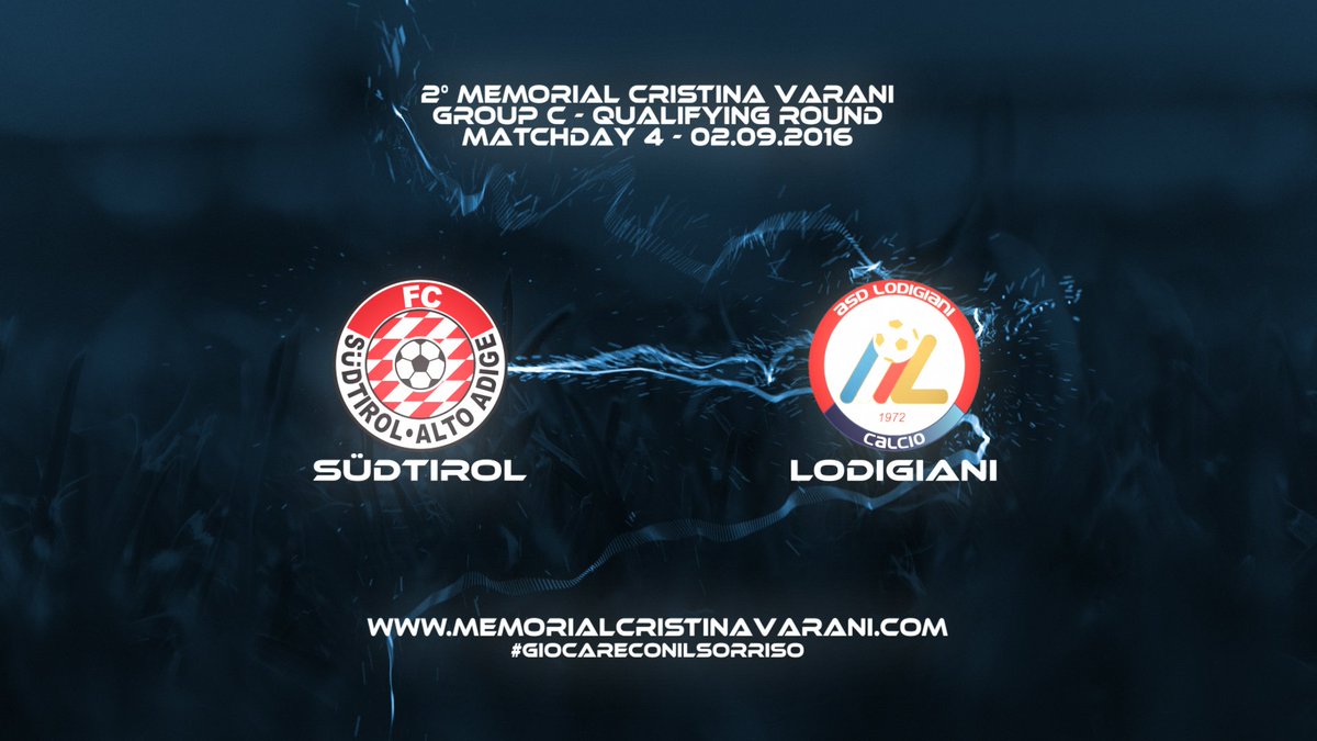2°#MemorialVarani- Fase a gironi - Girone C - 4ª Giornata - <a href="/fclubsuedtirol/">FC Südtirol</a> vs <a href="/LodigianiCalcio/">ASD Lodigiani Calcio</a> #giocareconilsorriso