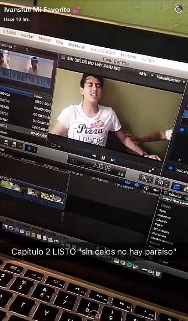 ZairethMaldonad's tweet photo. @serch_pr Alrato nuevo vídeo 10 Am 🙈👏
#SCNHP #Ivanslovers https://t.co/H9vZvW4Etc