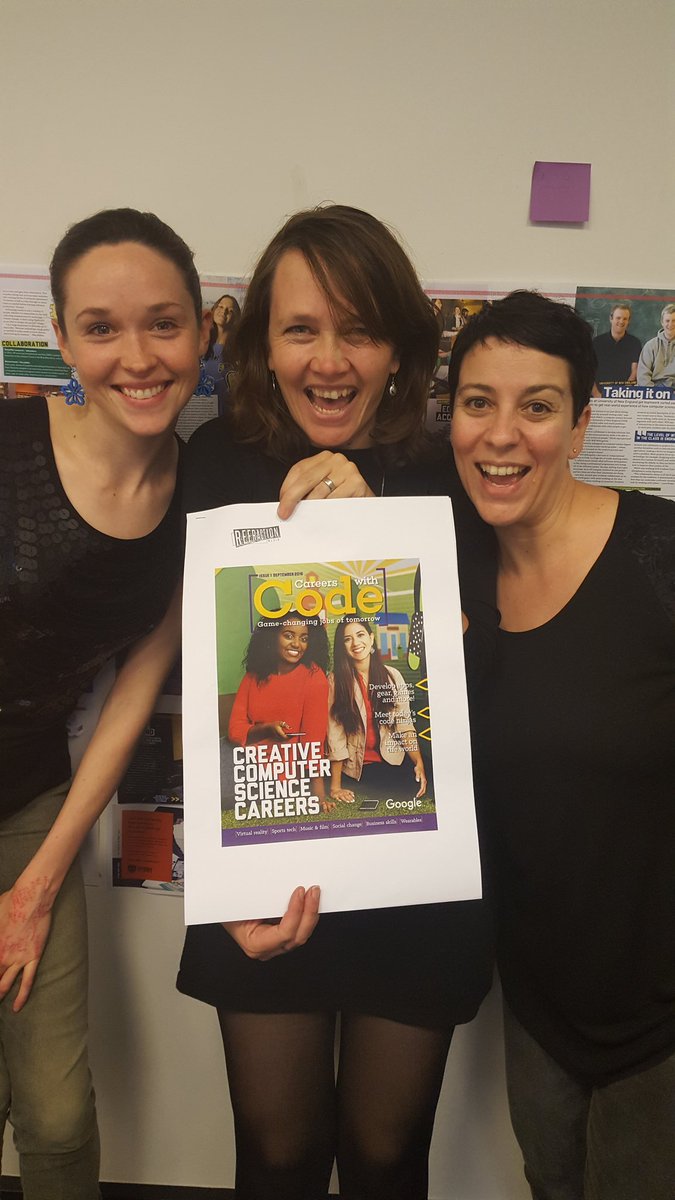 RefractionAus's tweet photo. We are so excited to be bringing you a new magazine soon #stem #stemplusx #careerswithcode #CS4All https://t.co/s8uusVO8mw