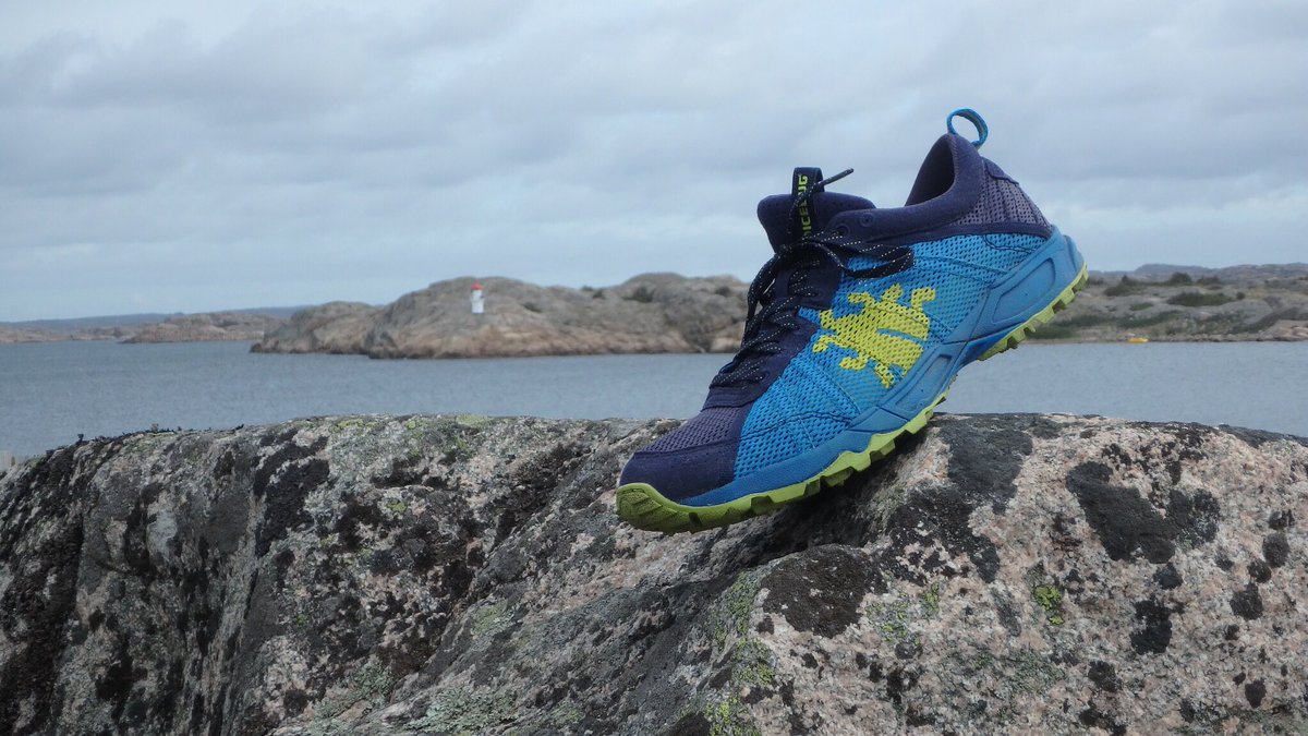 OutdoorsRadar's tweet photo. Our writer @Willwalkswales is in Sweden for the 3-day #IcebugX Race. He's testing the Icebug Mist trail shoes - https://t.co/x9nO50V3Df