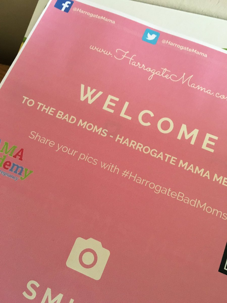 HarrogateMama's tweet photo. Excited for @BadMoms @odeon event on Sat! There's a raffle for @MAMAAcademy with amazing prize from @HdV_Harrogate ๐ https://t.co/aYH6CVNqsD