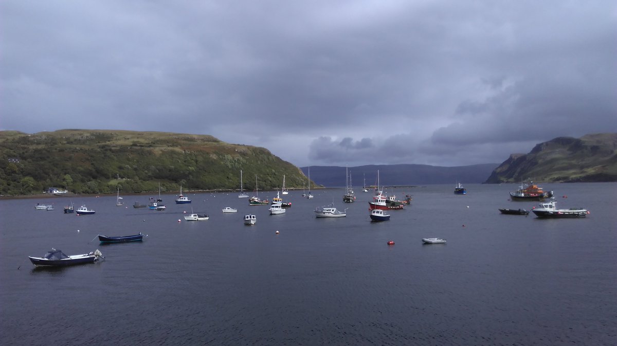 seafishuk's tweet image. Thanks to everyone in Skye for speaking to researcher Aisling #FleetSurvey #QuayIssues