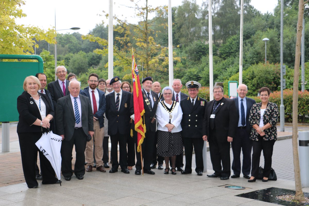 Many thanks to everyone who joined us this morning to raise the Red Ensign to mark #MerchantNavyDay.