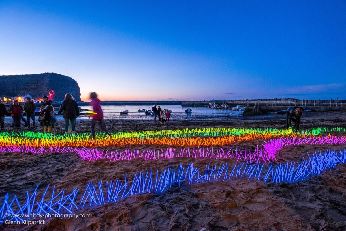 From fire dragons to the biggest glow stick installation and 130 artists, don't miss <a href="/StaithesFest/">Staithes Festival of Arts and Heritage</a> this weekend!