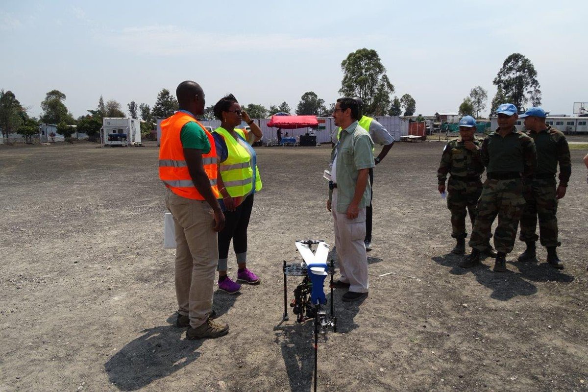 Congrats to the #UN in #Africa flying <a href="/INGRobotic/">ING Robotic Aviation</a>  #Responder #UAV/#drone for #UNPeaceSupportOps. #cndinnovation