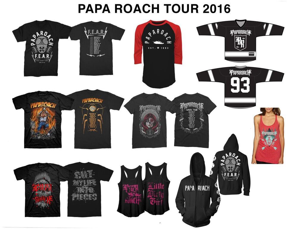 Papa Roach Abottsford Next Friday We Are Bringing You Some Merch T Co Abcczrex9g