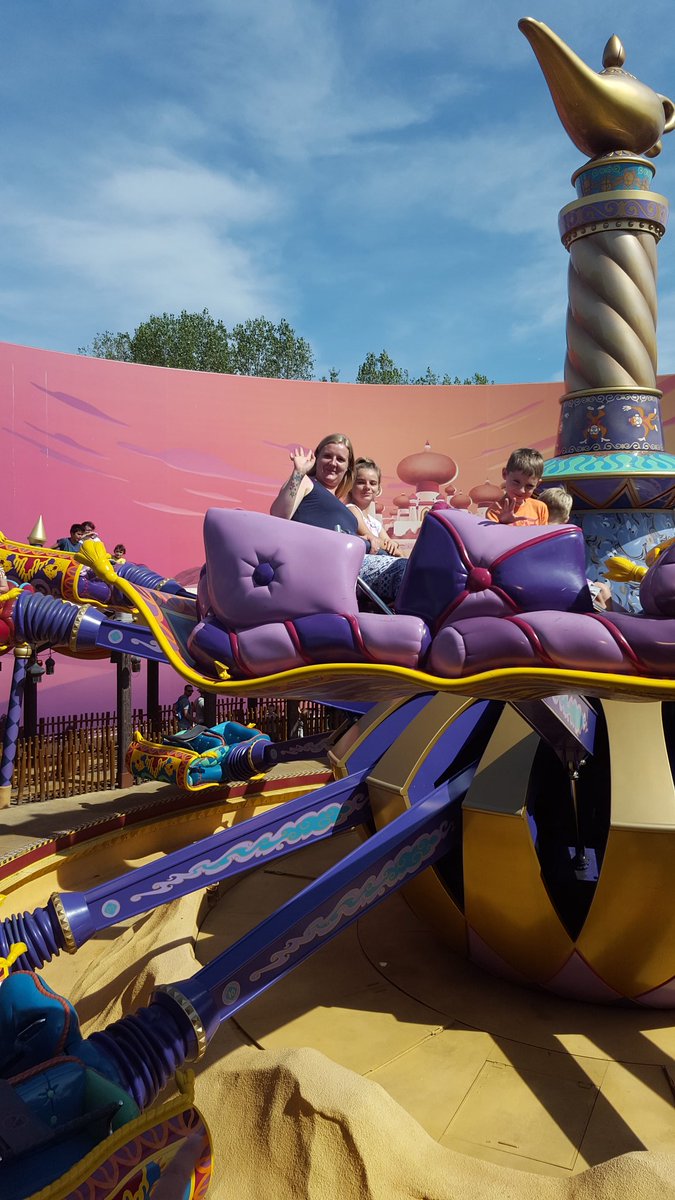 Trudy  on  a magic  carpet  ride