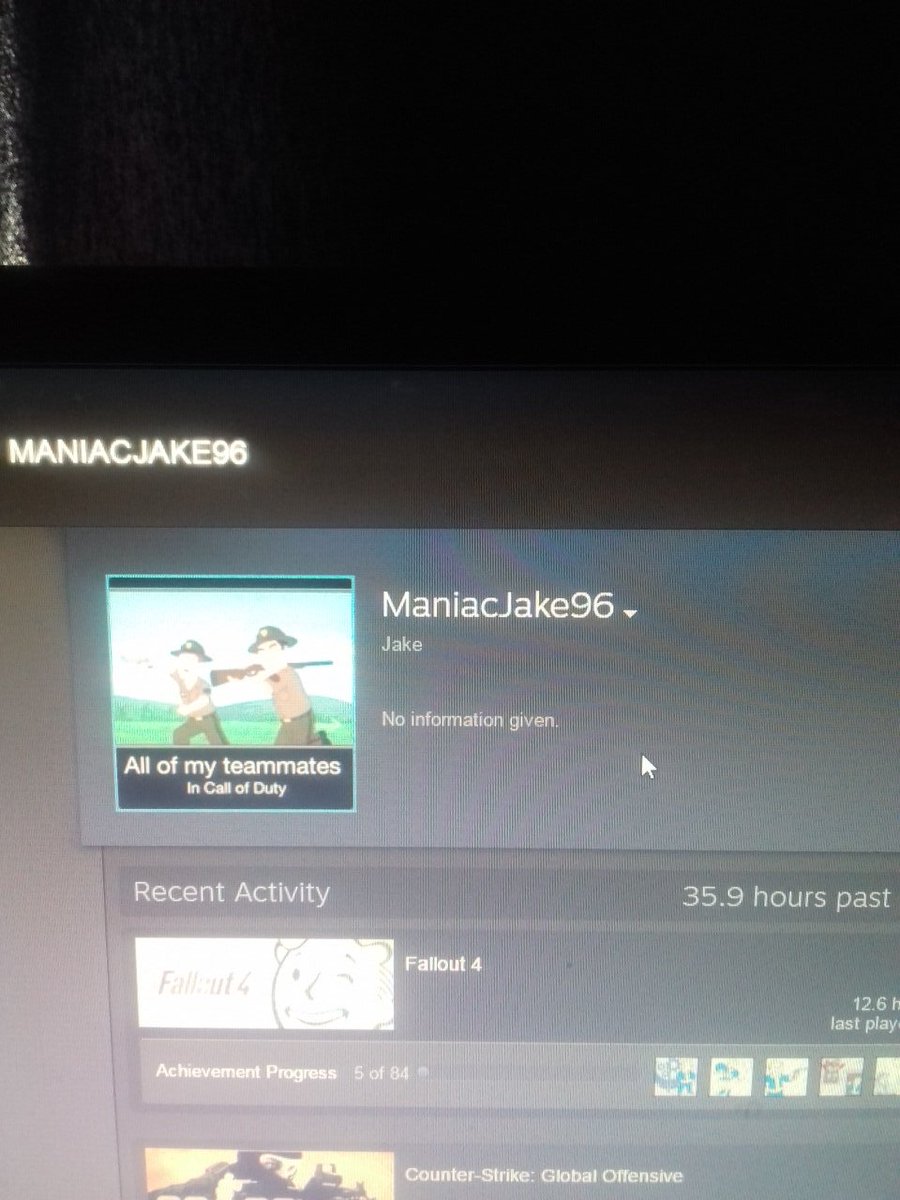 GamerJake155's tweet image. Add me on steam to go on games 😊