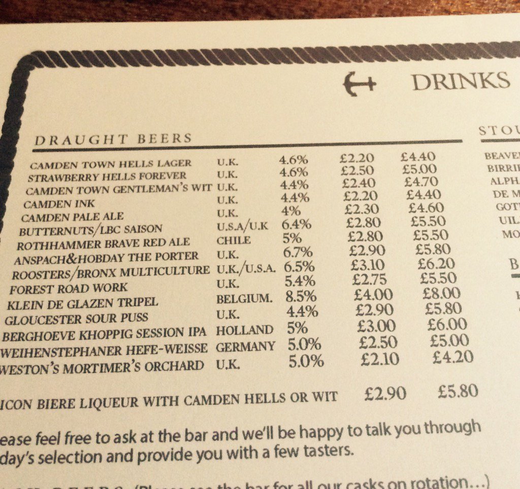 Like a proud dad, introducing today's list #craftbeer #FridayFeeling <a href="/RothhammerCraft/">CervezaRothhammer</a> <a href="/ForestRoadBrew/">Forest Road Brewing Company</a> <a href="/AnspachHobday/">Anspach & Hobday Brewery</a>