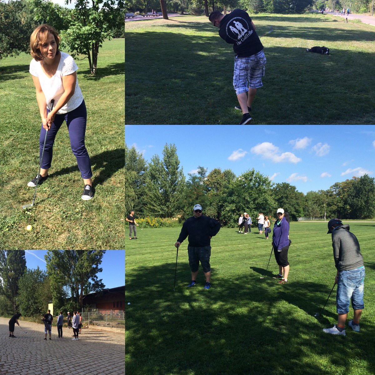 UrbangolfS's tweet photo. Geile spontane Hauptstadt-Tour mit den #Capital Crossgolfe, #Xgolf-United und #Crazy-X-Golfern #UrbanGolfShopOnTour https://t.co/31DRnu9Tqd