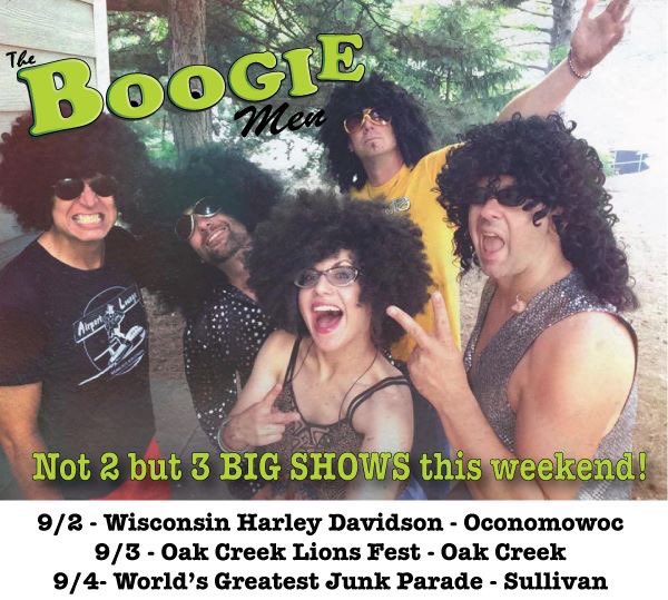 3 gigs in a row this weekend ...a trifecta of funkadelic good times y'all!! 🤗😎✌🏻️ #supportlocal #disco #music