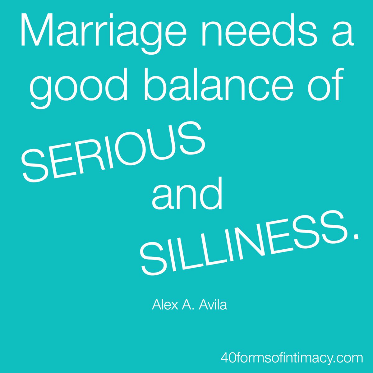AlexAvilaHelps's tweet image. #humor #funintimacy #40formsintimacy #happiness #joy #marriage