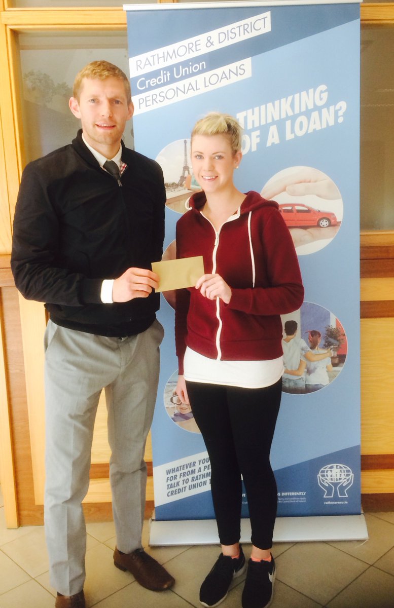 Rathmore_CU's tweet image. Jennifer Buckley receiving her prize at Rathmore &amp;amp; District Credit Union today.

Visit: rathmorecu.ie