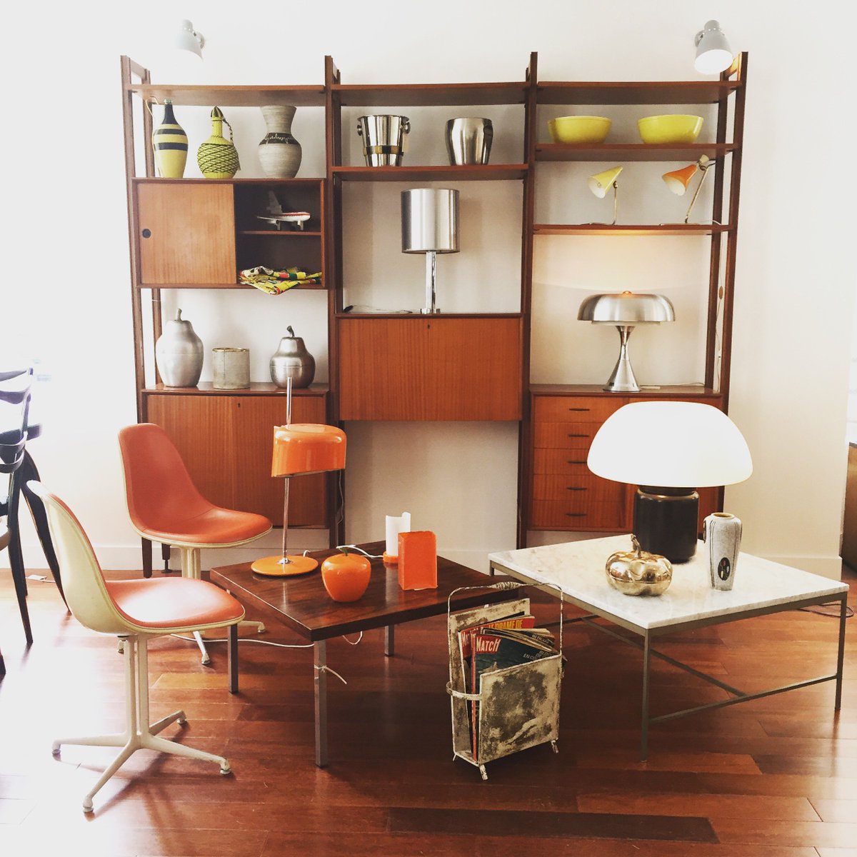 #Vintage #ForSale > Furnitures, lamps &amp; deco signed by #Frattini #Eames #Martinelli #McCobb > sales@design-only.com