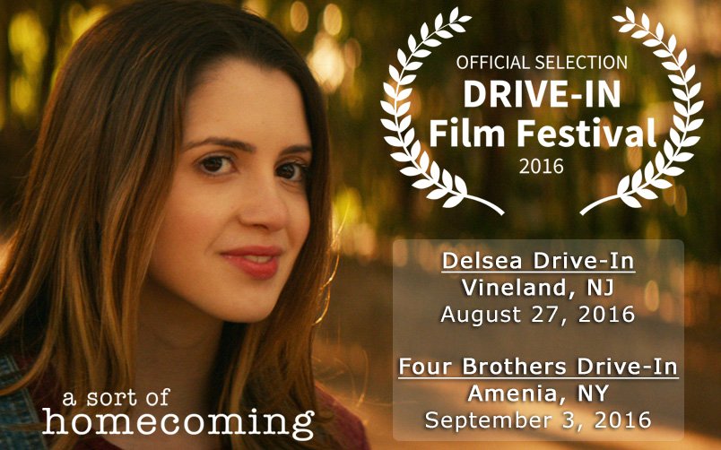#ASortofHomecoming screens tomorrow, Sept. 3 <a href="/FBDriveIn/">FourBrothersDriveIn</a> in Amenia, NY for <a href="/driveinfilmfest/">DRIVE-IN Film Fest</a> !