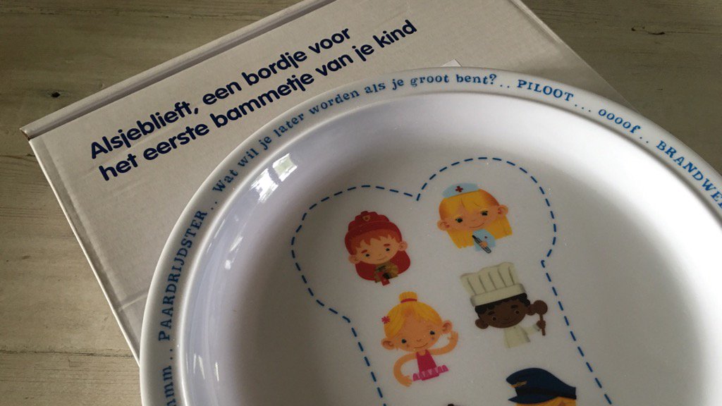 Een maandje te laat maar wel super leuk #BlueBand ^Dad