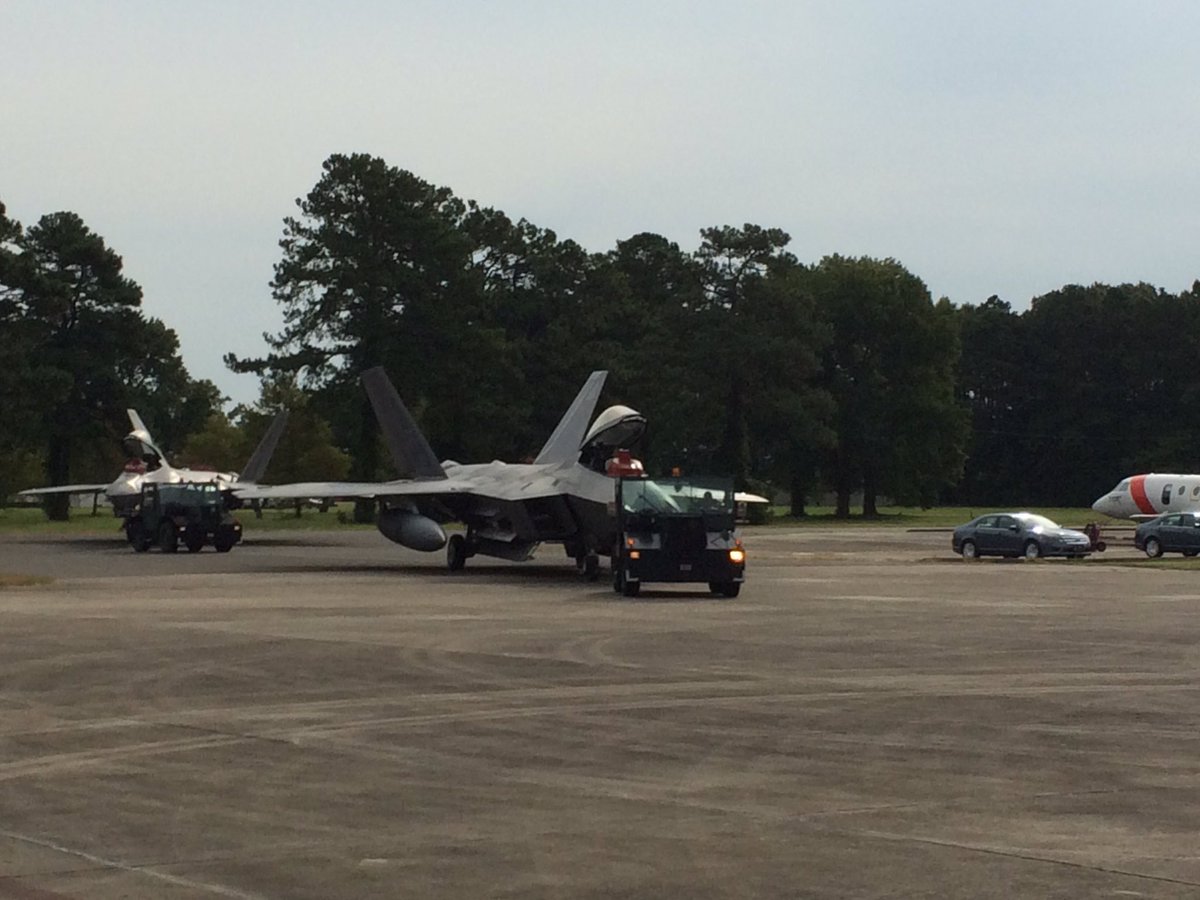 1fw_cc's tweet image. Thanks @NASA for helping us get ready for #hurricanehermine #NASALangley #F22