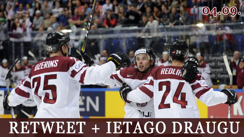 Sportacentrs's tweet image. #Konkurss 
Latvijai (@lhf) ļoti svarīga spēle pret Vācijas valstsvienību.
- Laimē 2 biļetes uz šo spraigo maču!