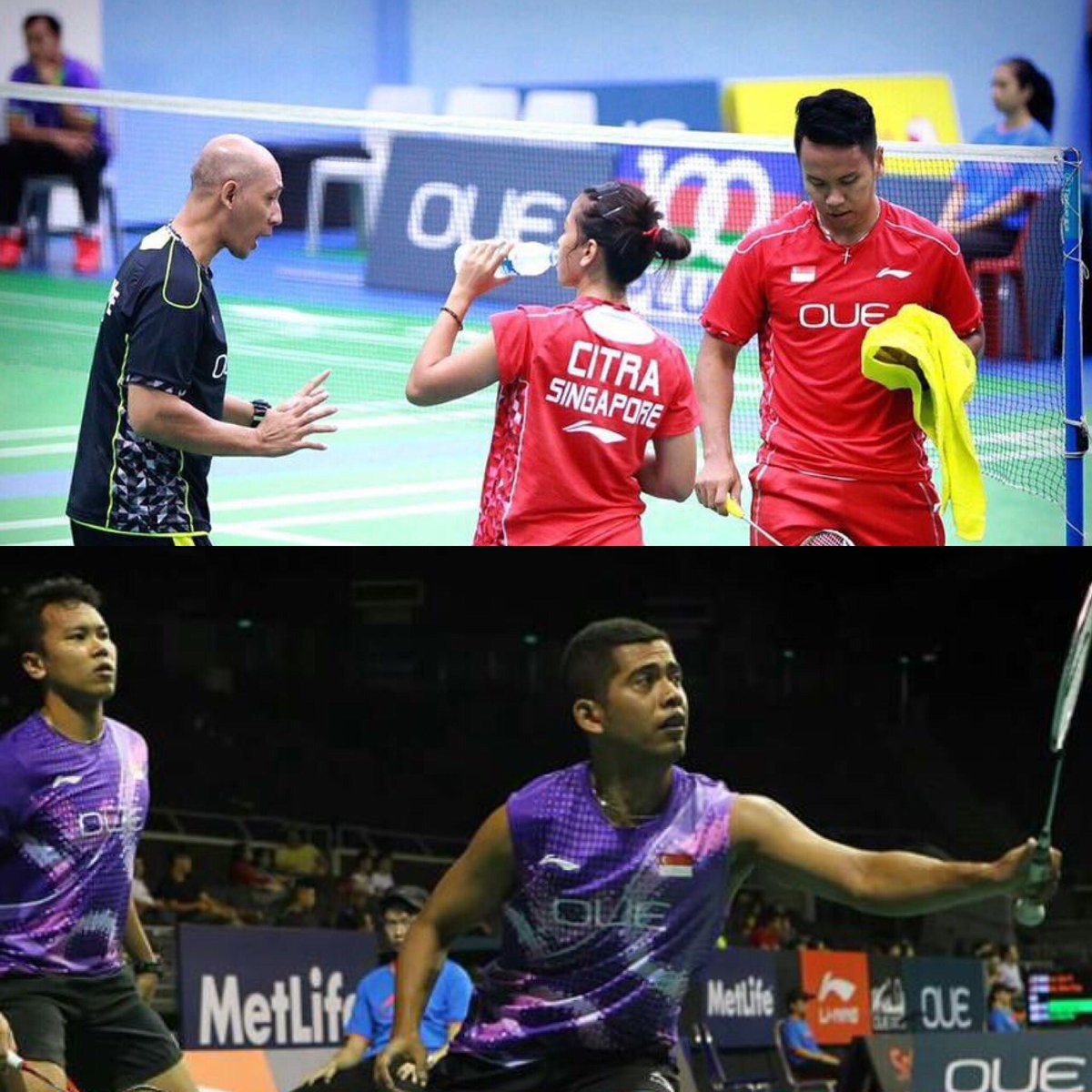 ChrisnantaBC's tweet photo. Danny will be in the Singapore International series 2016 finals for men's and mixed double category 🏸💪🏽 https://t.co/yCRfQwGTaV