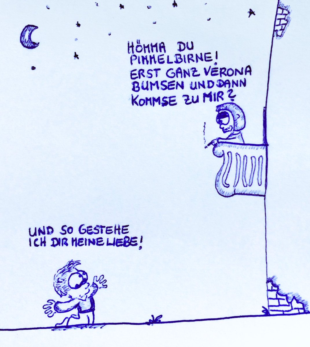 daskritzelt's tweet image. Romeo und Julia in modern und Castrop Rauxel