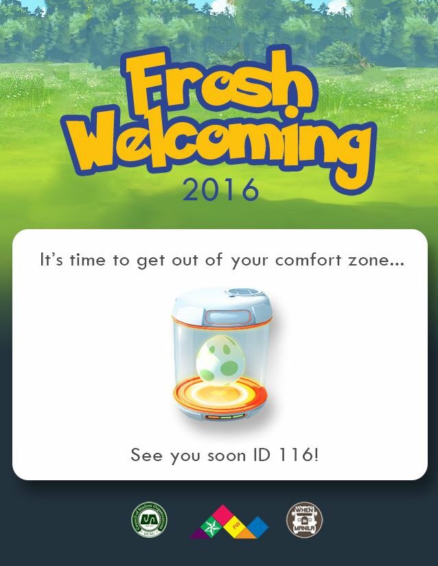 DLSUCSOARWFW's tweet photo. Hey 116! Here's a little tip from the DLSU CSO Frosh Welcoming team: #PokeworldDLSU #AnimoGo #FW2K16 https://t.co/EhULT6IcP4