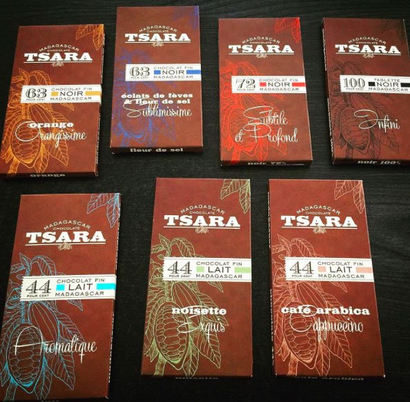 The new range of Tsara chocolate is available. #chocolate #menakao #Madagascar