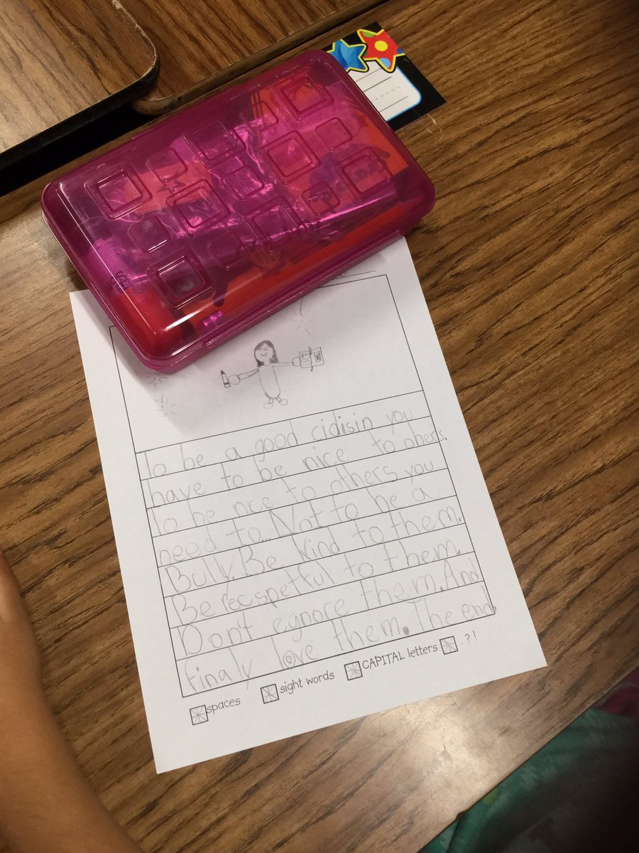 Missyjoteacher's tweet photo. Academic writing on Fridays! #ilovewriting #roadrunnersrock #raupp https://t.co/Bn8u42XPmX