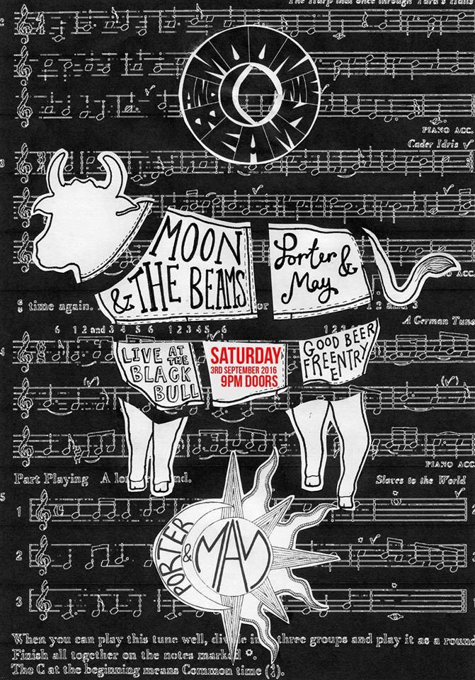 THIS WEEK <a href="/ThePorterandMay/">Porter & May</a> +US!  <a href="/OldBlackBull/">Old Black Bull</a>. Sat 3 Sept. FREE ENTRY from 9. A nite of Anti-Folk n Psychedelia.. X
