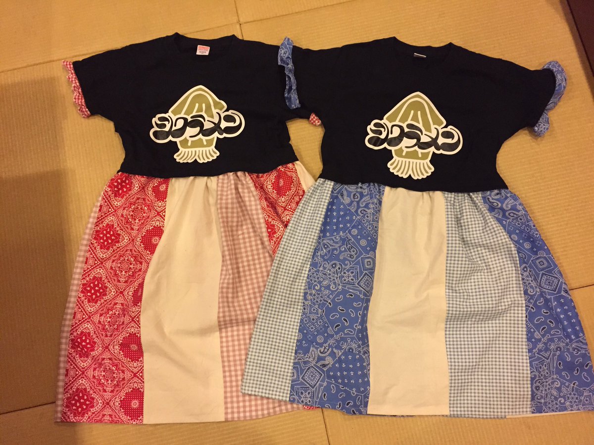 あべべ 出来た Twinsの少し小さくなったtシャツを ワンピースにリメイク 明日 これ着て行きまーす あべべ 出来た Twinsの少し小さくなったtシャツを ワンピースにリメイク 明日 これ着て行きまーす