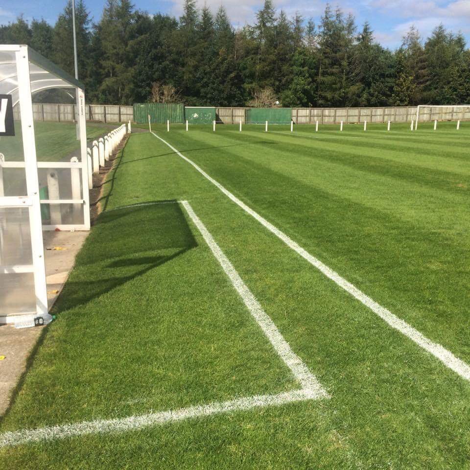 Also pitch is looking good for this weekends games. Good luck to @PTFCSunday and <a href="/PrudhoeTownWFC/">Prudhoe Town WFC</a>