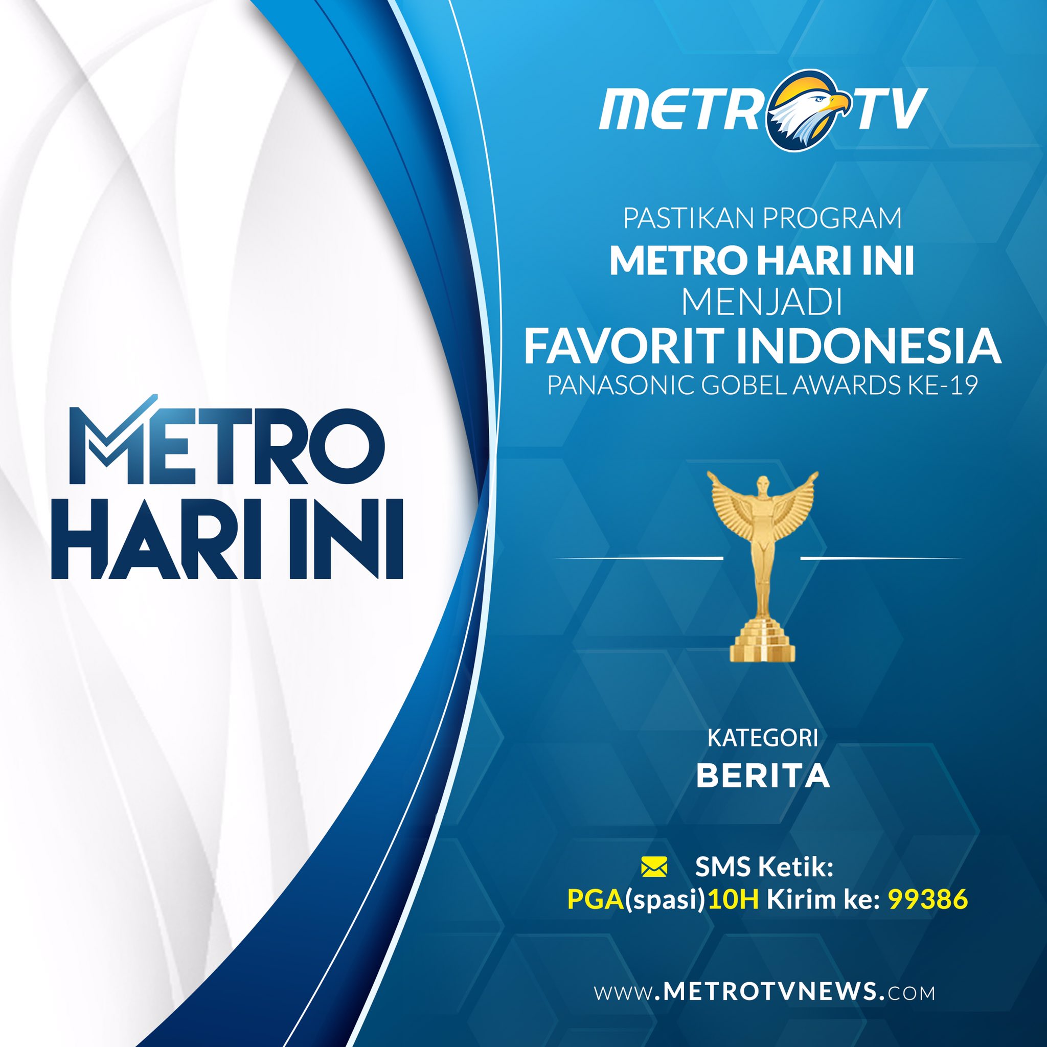 METRO TV TODAY on Twitter: "Suka menyaksikan Metro Hari Ini? Dukung
