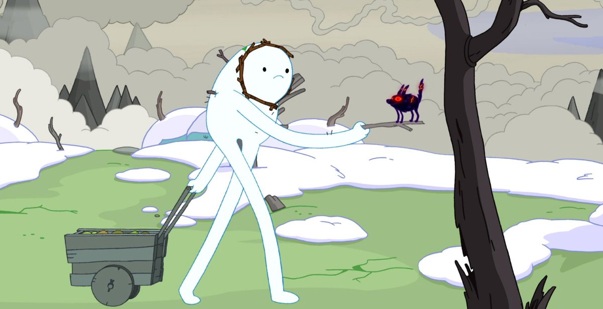 Watching one of my favourite Adventure Time episodes #AdventureTime #snowgo...