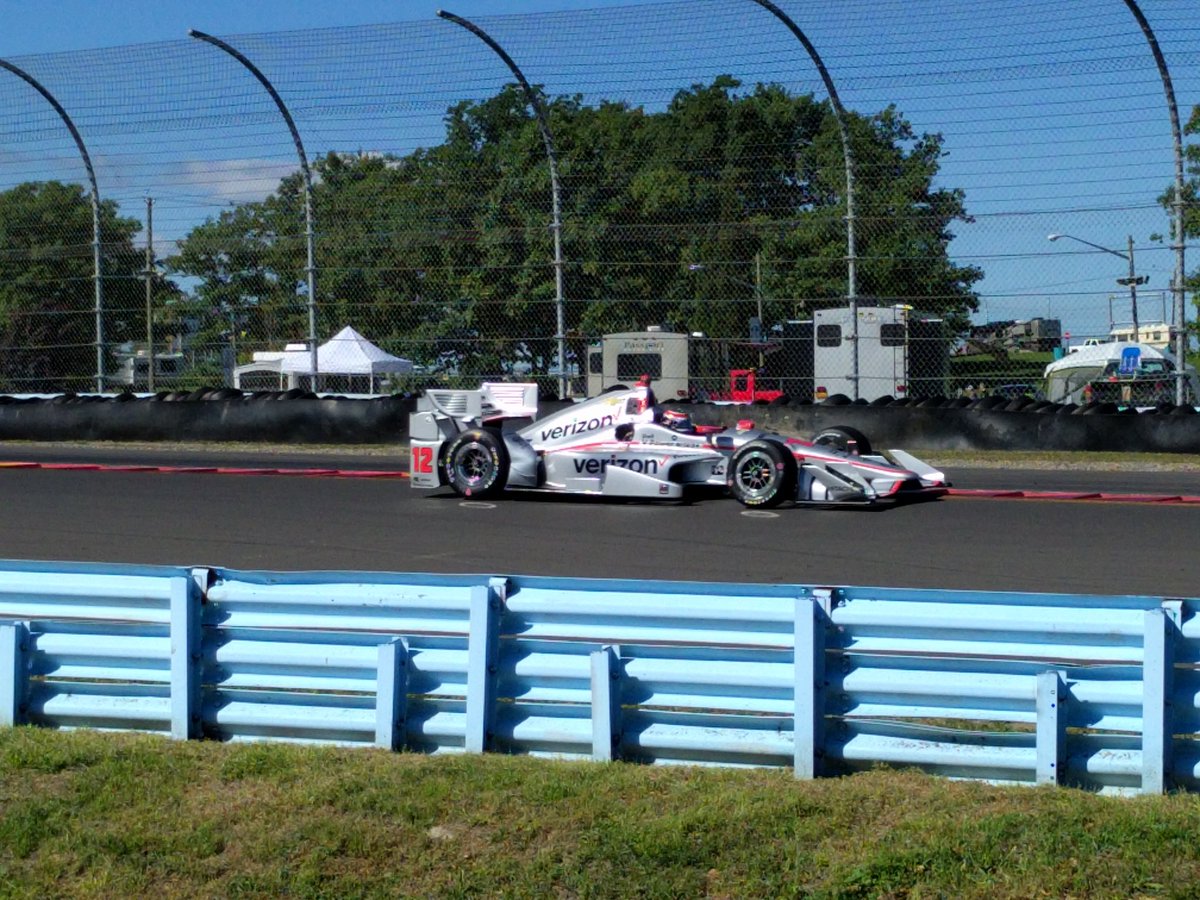 Indycar practice #2 at the glen