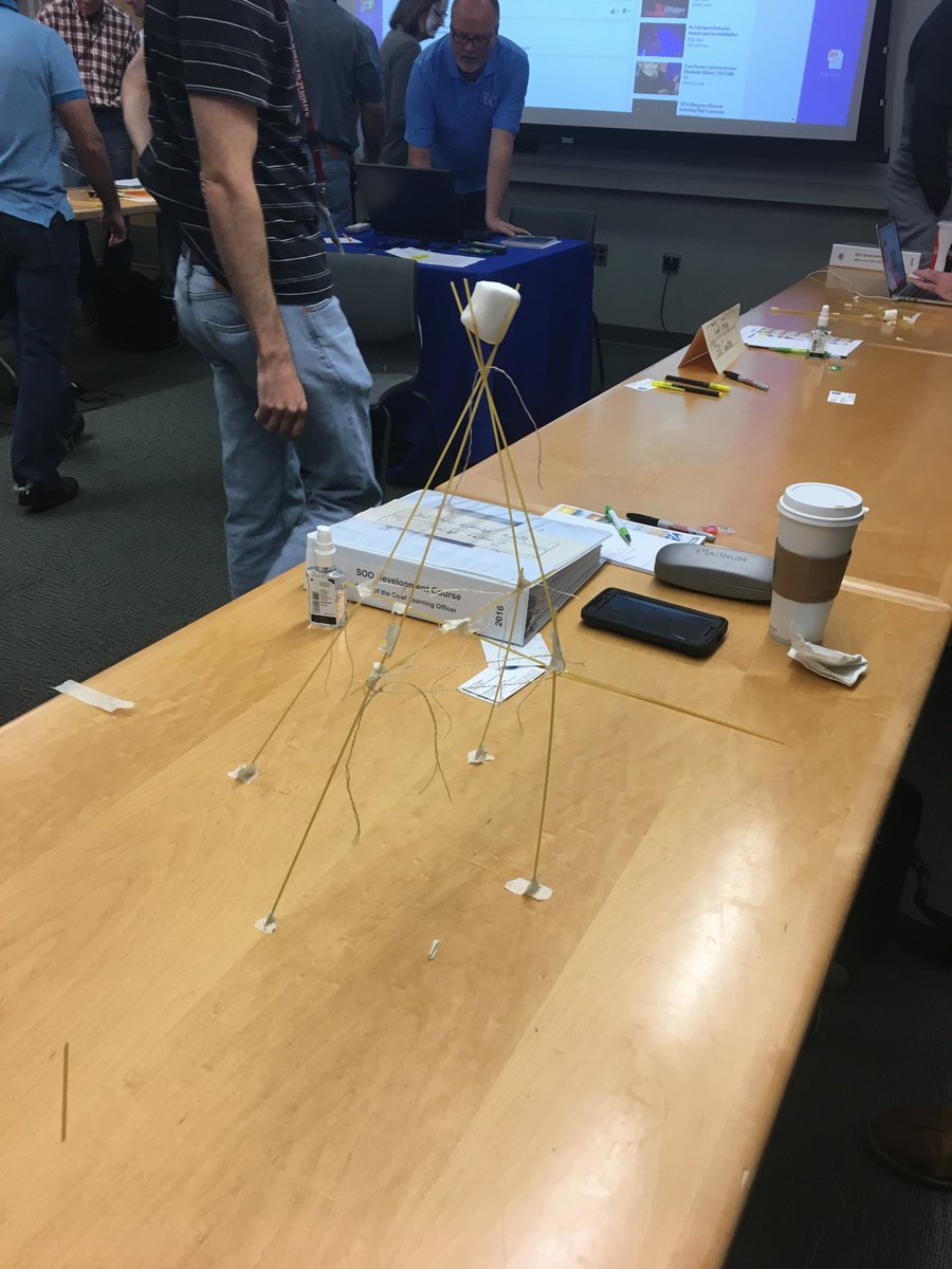 fleegs79's tweet photo. Our team won the Marshmallow Challenge! #SOO2016 https://t.co/bi5yB7i3ho