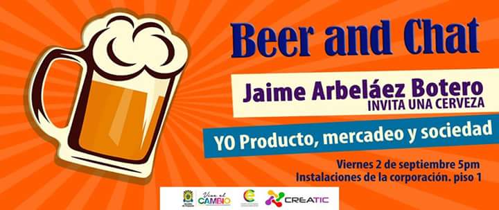 CdtCreatic's tweet photo. Hoy tenemos #Beerandchat para hablar de pensamiento creativo y la creación de valor en el producto https://t.co/aq6p5vAMj3