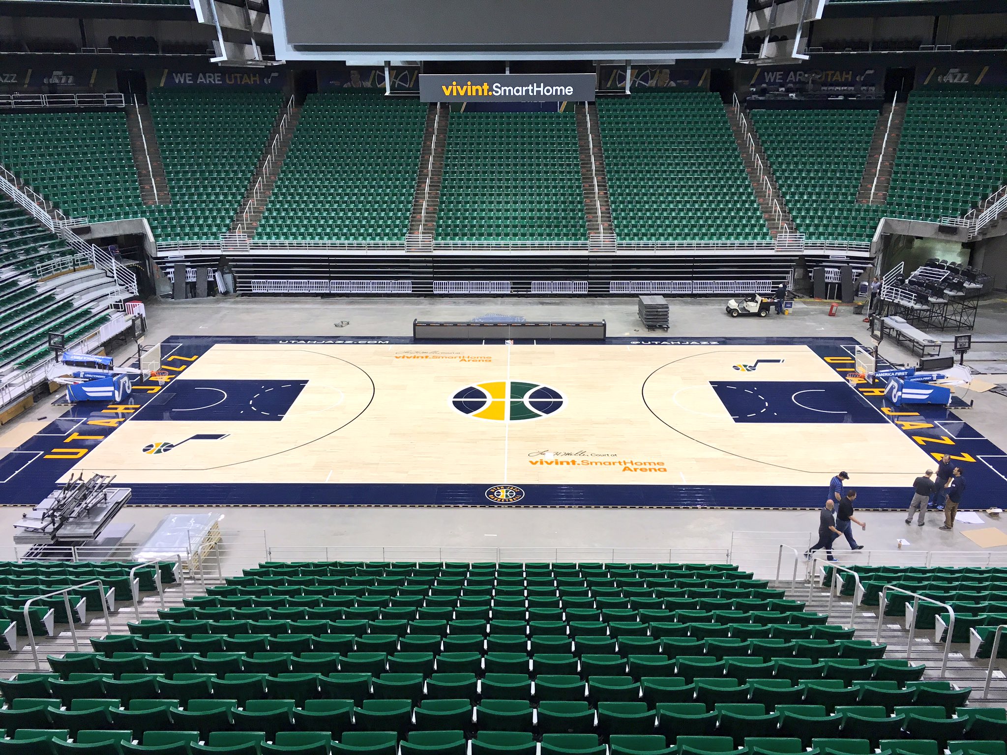 Utah Jazz Court Has Been Finished