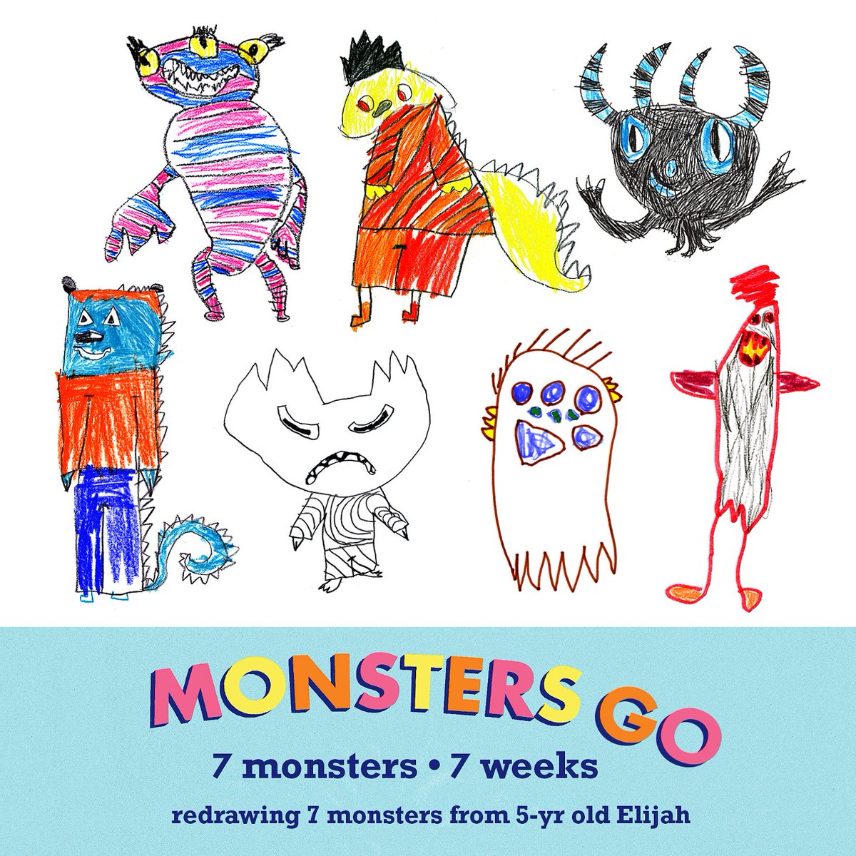 Monsters_Go's tweet photo. #MonstersGo Original 7Monster Set if you want to catch up! #TheSmag #TheTweap #Ippity #Splue #Grubba #TheWobb #Numsy https://t.co/jCRtEiSZeo
