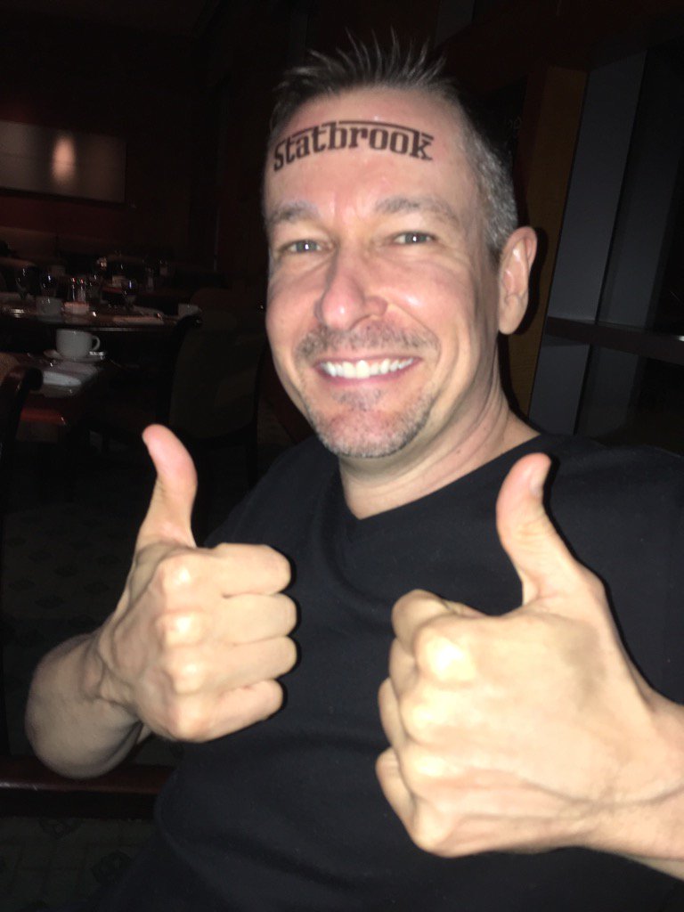 Joe Vitale Dr Steve G Jones Gethypnosis Showing His Alliance To Statbrook Inc With A Forehead Tattoo T Co Uwkgbl8qdk Twitter