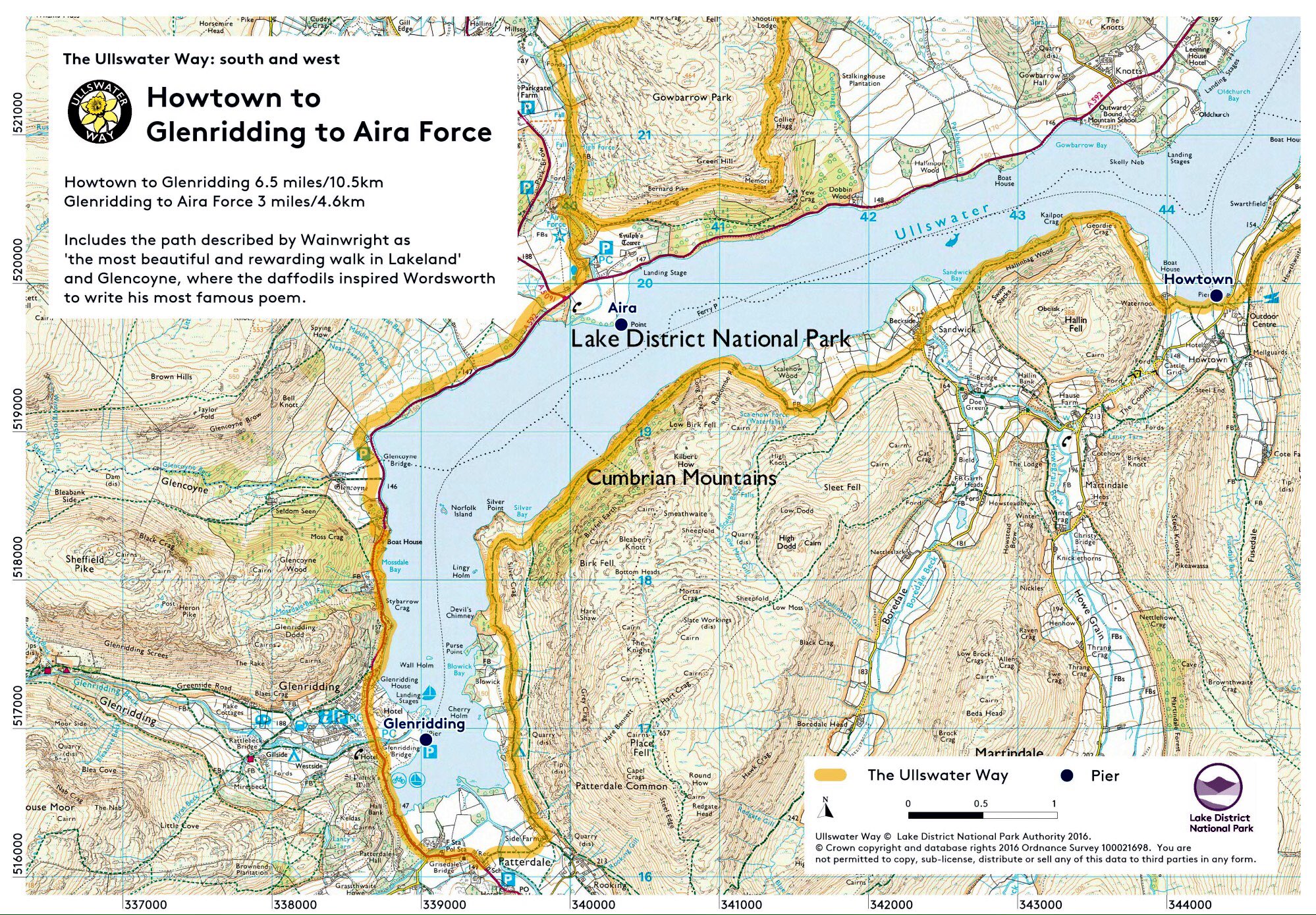 Map Of Ullswater Area Ullswater Way On Twitter: "Detailed Maps For The #Ullswaterway - Howtown -  Glenridding - Aira Force - Pooley Bridge #Notjustlakes  Https://T.co/Yexv6Kysnk" / Twitter