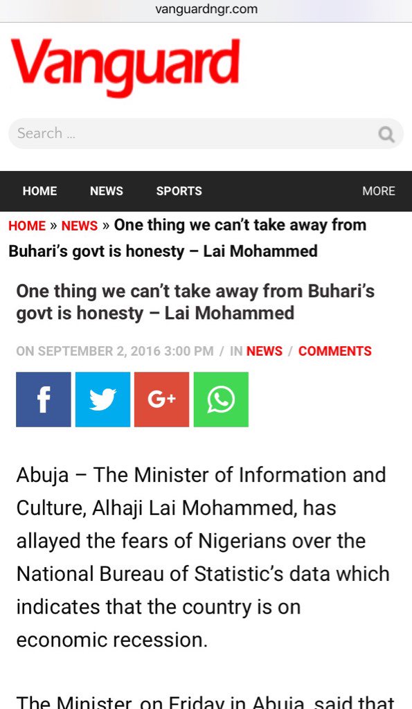renoomokri's tweet photo. You be the judge on whether Lai Mohammed is telling the truth or not. https://t.co/PtJnho2wCP