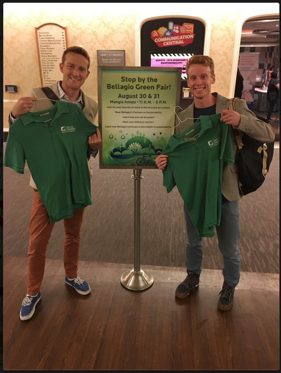 goWeSpire's tweet image. A few of our teammates recently went to visit @MGMResortsIntl &amp;amp; got to help put on @Bellagio's #GreenFair #susty 🌱