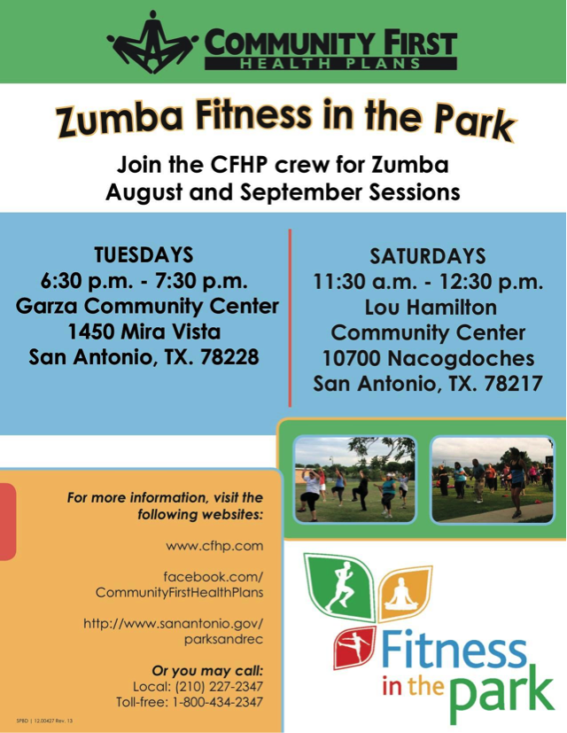 CFHealthPlans's tweet photo. Show us your dance moves during our Zumba Fitness in the Park! Here’s our schedule. https://t.co/7UEEVmUMOd