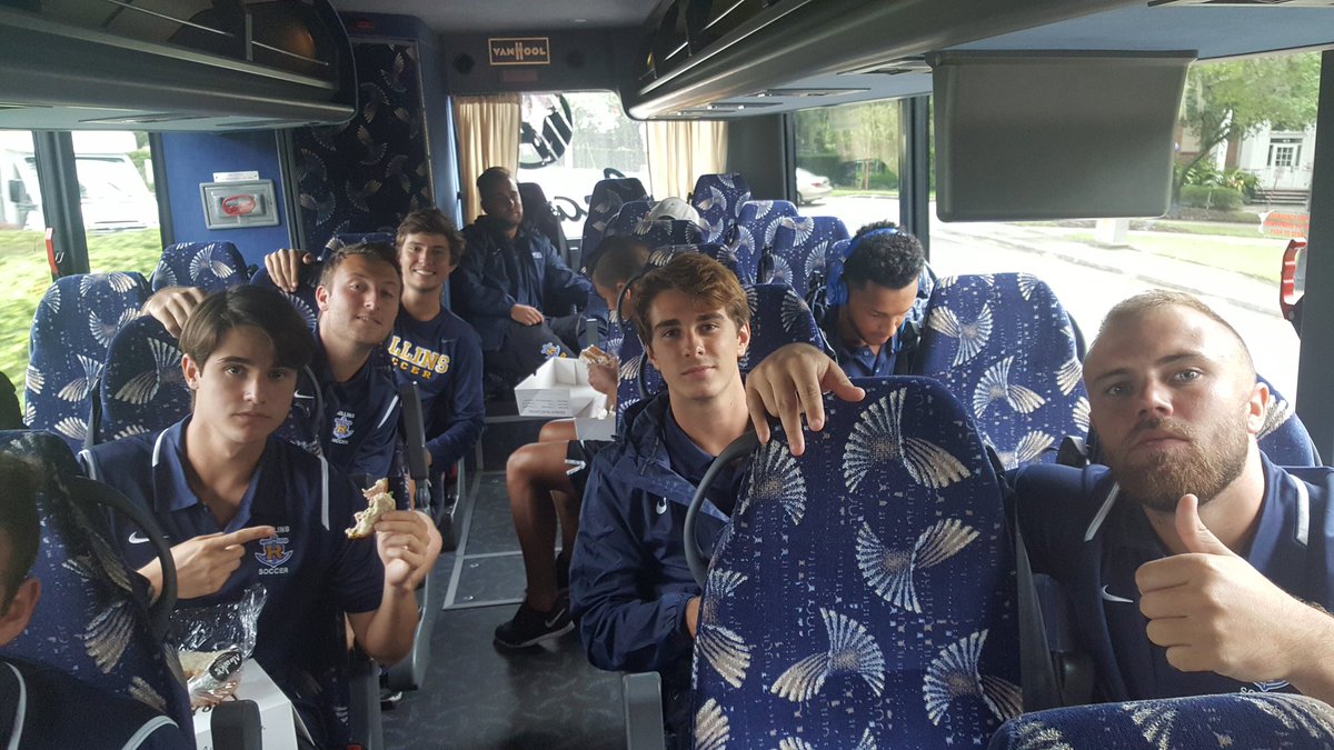 We are on our way to Saint Leo to take on Wingate!! #GameDay #TarNation #BusTrips #Squad #ChasingTheW