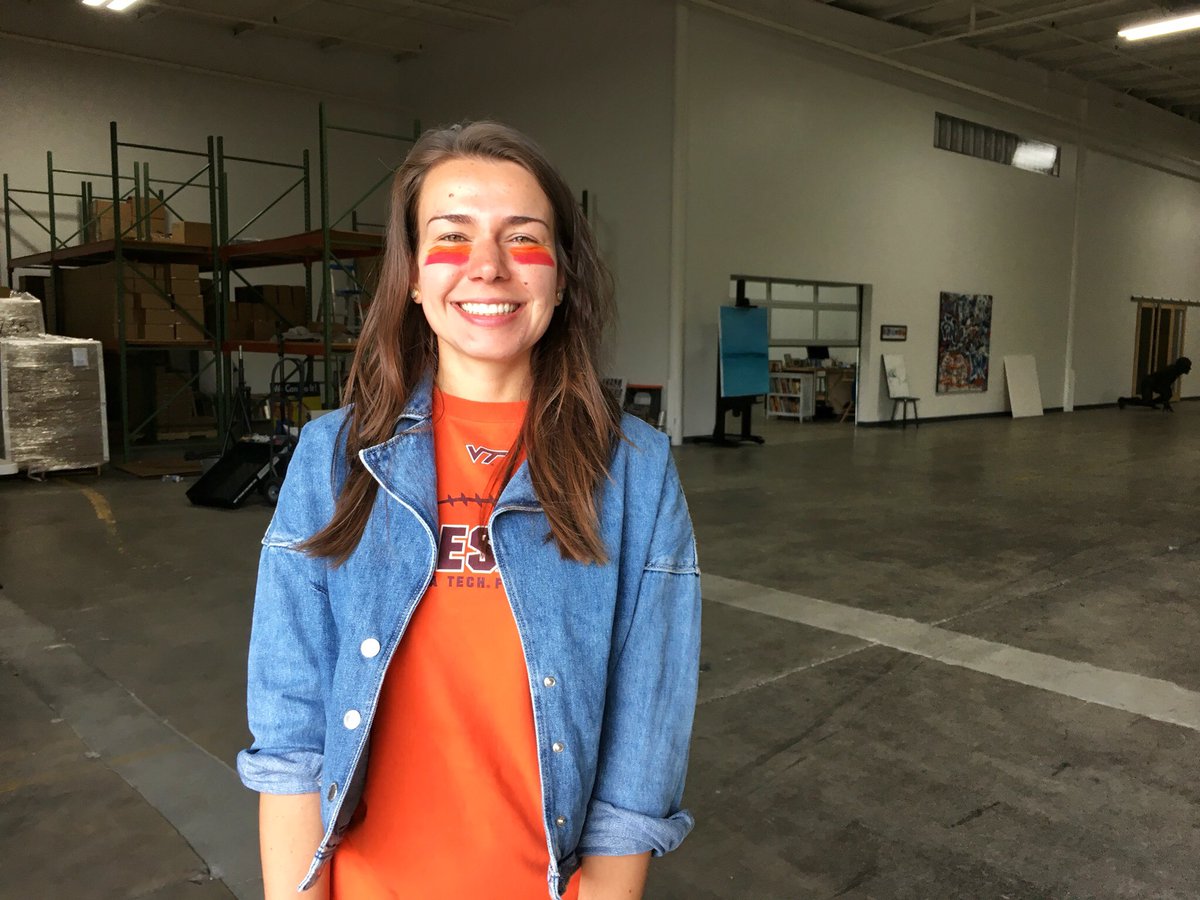 OljaIvanic's tweet photo. Its #collegecolors day! Lets go Hokies! THX @iSplack 4 providing my college colors!
#virginiatech #hokies #isplack https://t.co/RD8nEuAxLx