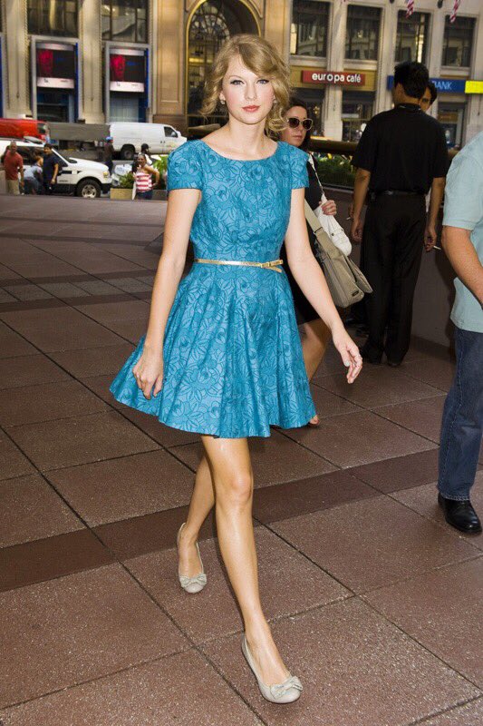 Taylor Swift Blue Dress | Socks