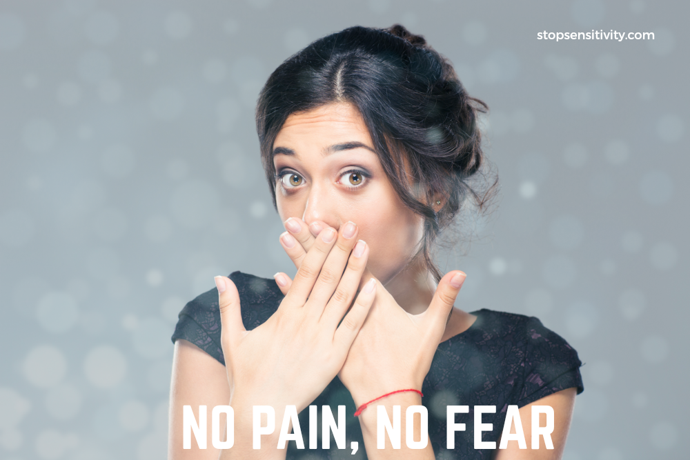 StopSensitivity's tweet photo. Don't let fear of pain keep patients away! #Dentist #DentalHygienist https://t.co/l2YVCxA54g https://t.co/0jqc8CHyqG