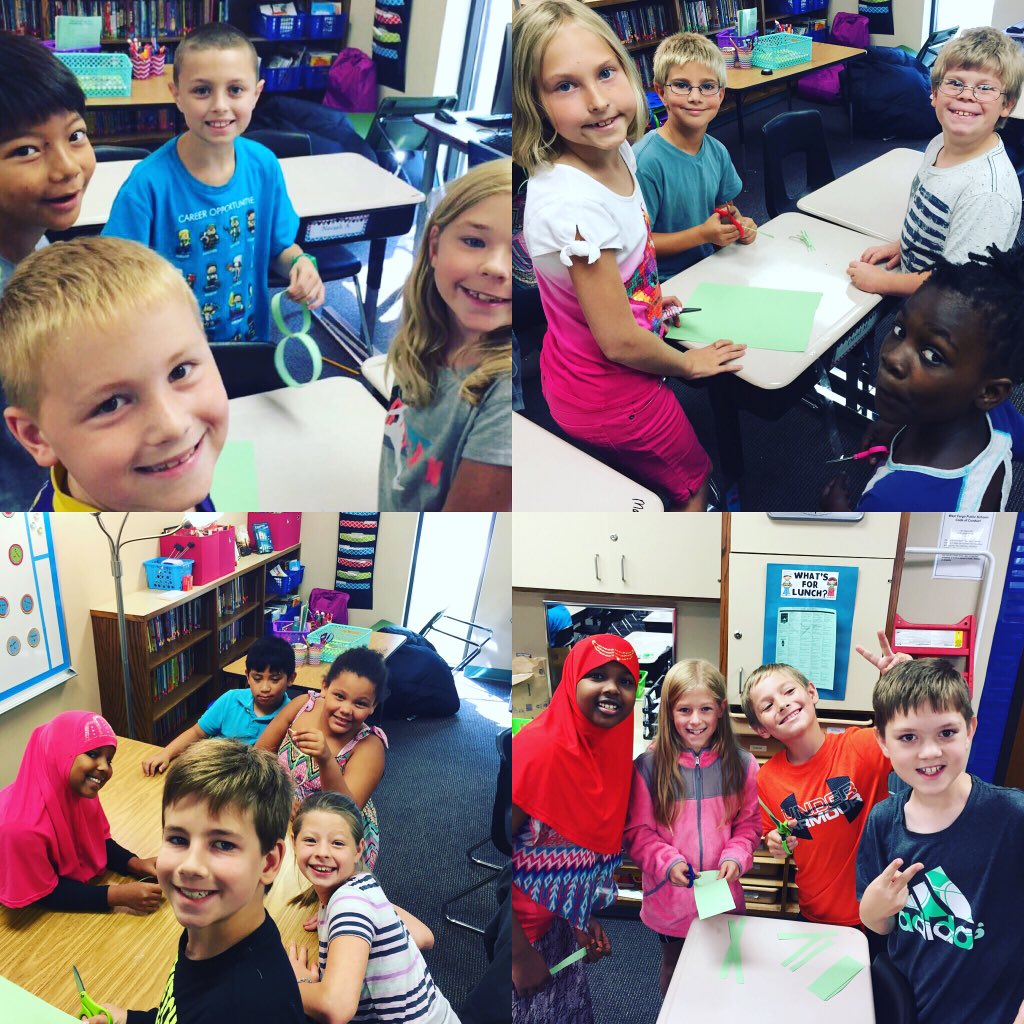 Using the 4 C's completing the paper and tape challenge! #wfpslearns