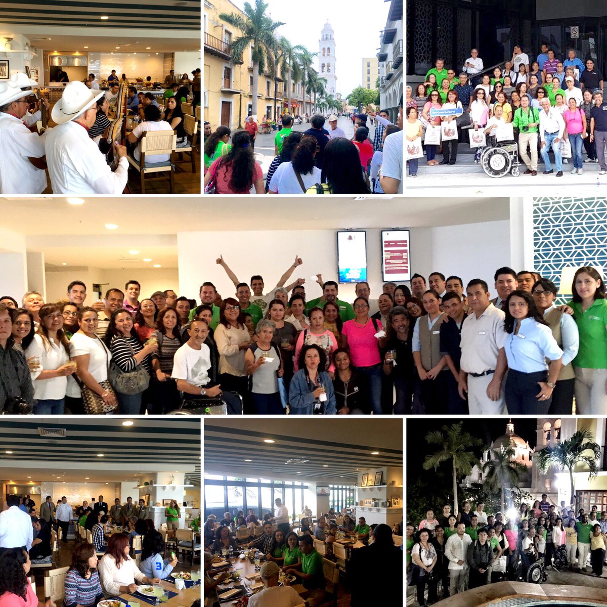 JuanHughes's tweet photo. Ayer inició el Fam Trip de nuestro producto "Salsa, Sones y Danzones". Bienvenidos a Veracruz agentes de viajes. https://t.co/dQh4xtnLB2