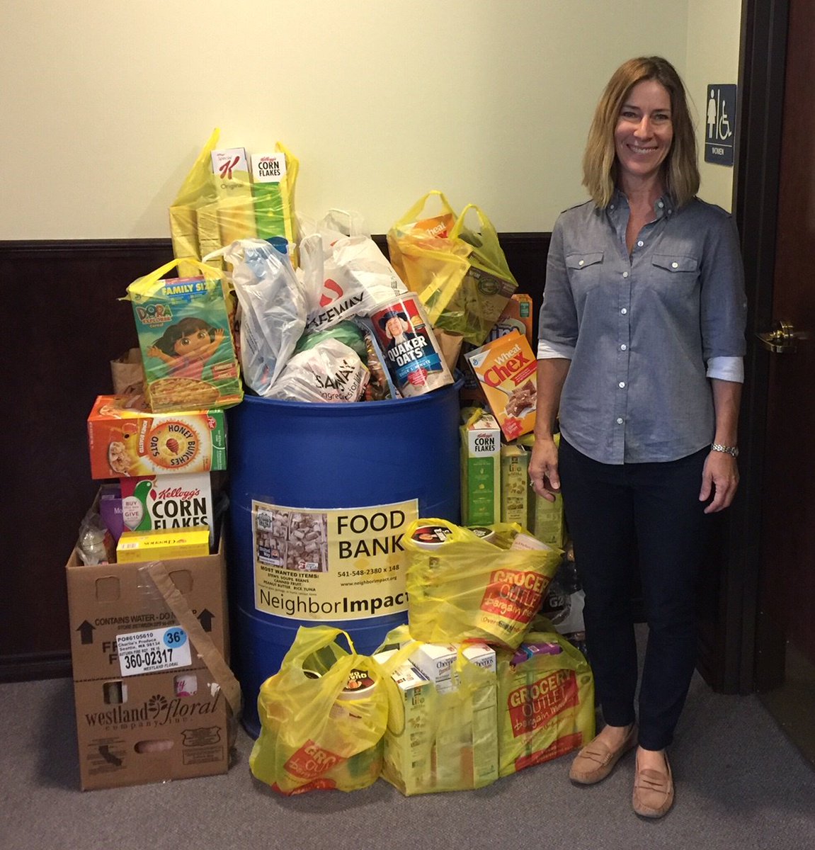 Thanks Mt Bachelor Rotary for your wonderful cereal donation!