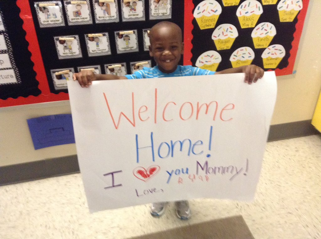 AprilyJPPe's tweet photo. Ryan's Mom will return home Saturday from a tour in Cuba with the 214 MP. #wearefamily #jpprek #USA @jbrownatJP https://t.co/96eNiIyDjV